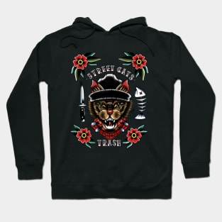 Street cats trash Hoodie